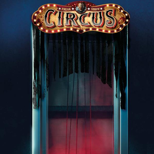 Cortina Horror Circus, 60 cm